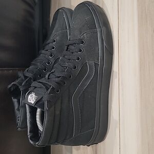 High top vans Women's Size 9